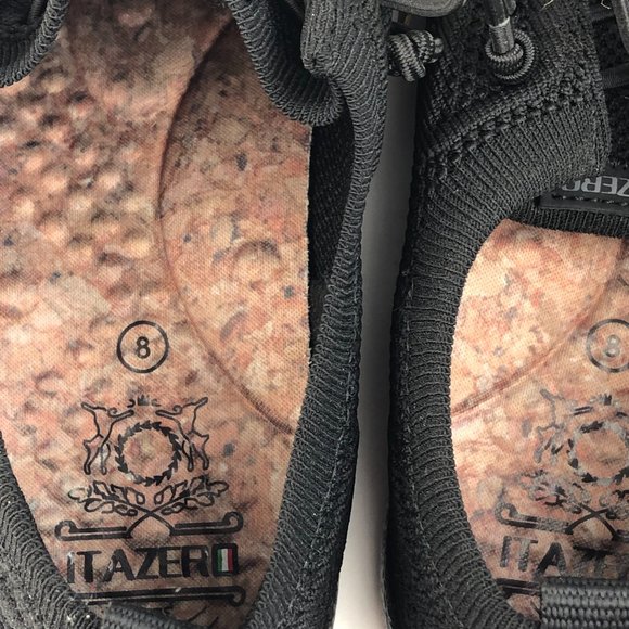 ITAZERO Black Slip On Comfy Loafer Shoes Minimalist Walking - Picture 13 of 15